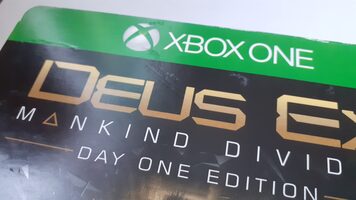 Deus Ex: Mankind Divided Steelbook Edition Day One Xbox One for sale