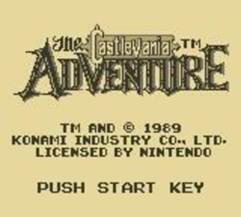 Castlevania: The Adventure (1989) Game Boy
