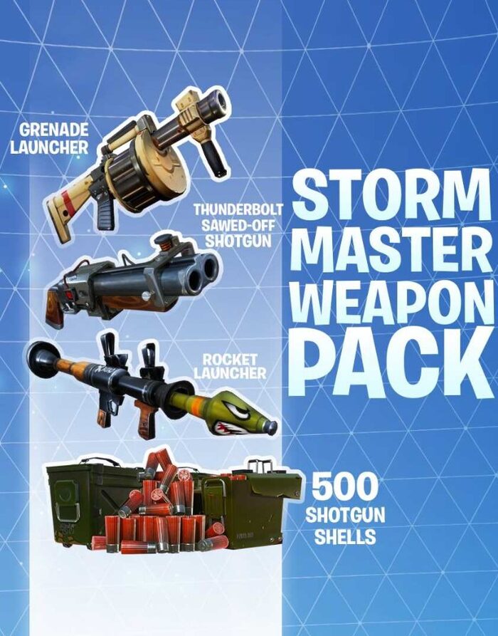 Fortnite for selling Xbox One with Storm Master Weapon Pack Code Only