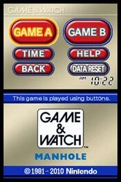 Buy Game & Watch: Manhole Nintendo DS