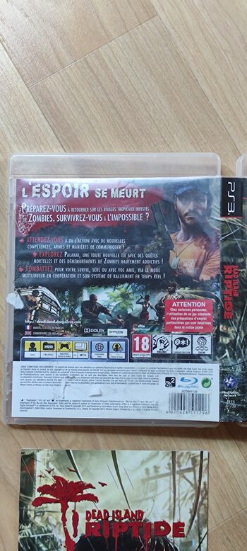 Dead Island Riptide PlayStation 3 for sale
