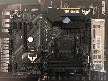 Asus TUF B450-PLUS GAMING AMD B450 ATX DDR4 AM4 2 x PCI-E x16 Slots Motherboard