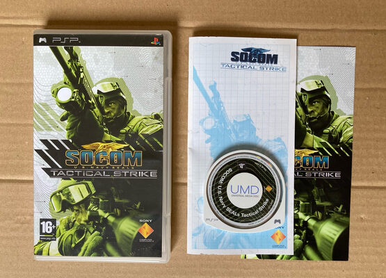 SOCOM: U.S. Navy SEALs Tactical Strike PSP