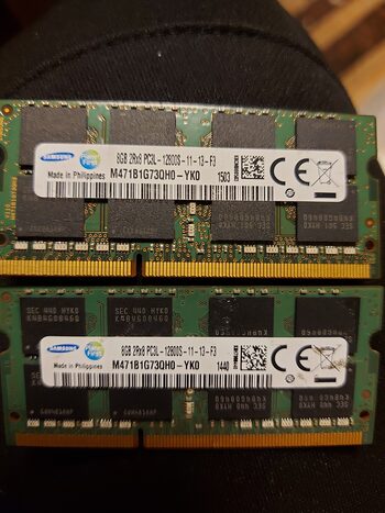 Samsung 16 GB (2 x 8 GB) DDR3-1600 Green Laptop RAM