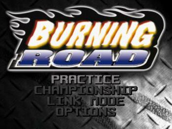 Burning Road PlayStation