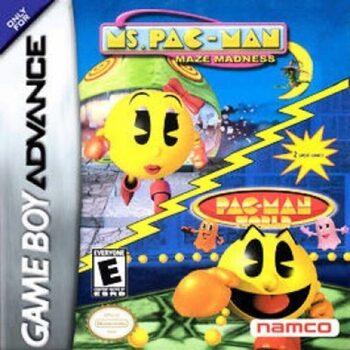 Ms. Pac-Man: Maze Madness/Pac-Man World Game Boy Advance