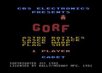 Gorf Atari 2600 for sale