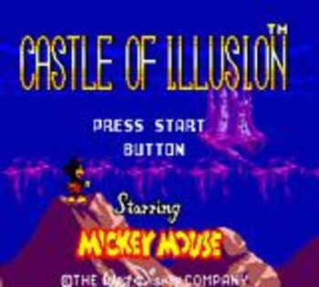 Castle of Illusion Starring Mickey Mouse (1990) SEGA Mega Drive