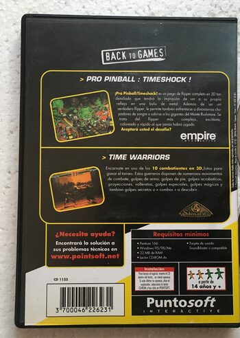 TIME WARRIORS + PRO PINBALL: TIMESHOCK! - PC