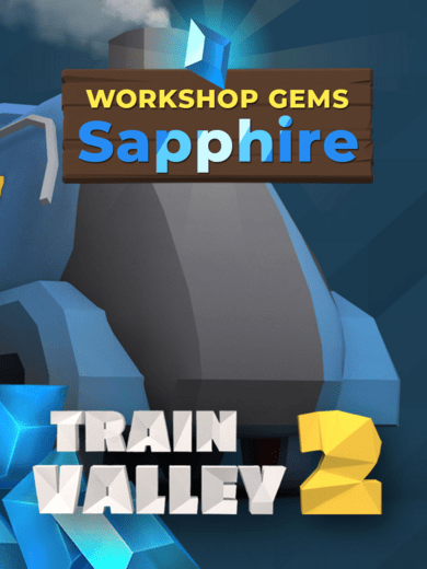 E-shop Train Valley 2: Workshop Gems - Sapphire (DLC) (PC) Steam Key GLOBAL