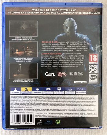 Friday the 13th: The Game PlayStation 4 for sale
