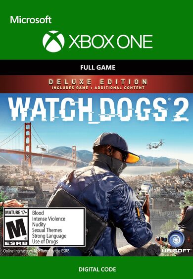 E-shop Watch Dogs 2 - Deluxe Edition (Xbox One) Xbox Live Key GLOBAL