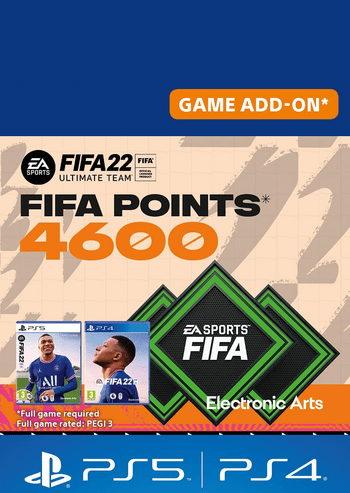 FIFA 22 - 4600 FUT Points (PS4/PS5) PSN Key QATAR