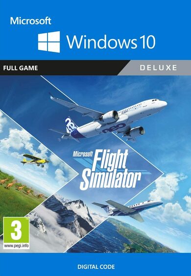 E-shop Microsoft Flight Simulator: Deluxe Edition - Windows 10 Store Key EUROPE