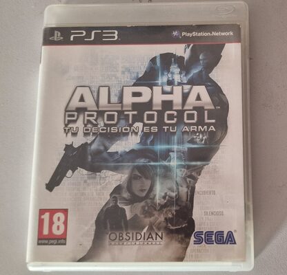 Alpha Protocol PlayStation 3