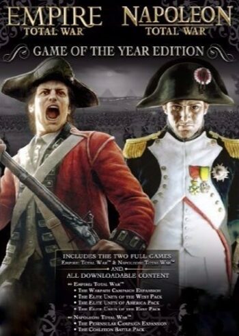 Empire & Napoleon Total War (GOTY) Steam Key EUROPE