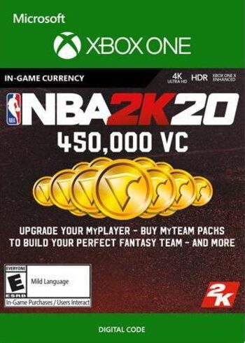 NBA 2K20 : 450,000 VC (Xbox One) Clé Xbox Live GLOBAL