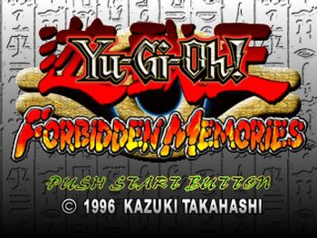 Yu-Gi-Oh! Forbidden Memories PlayStation