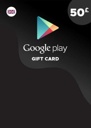 Google Play Gift Card 50 GBP Key UNITED KINGDOM