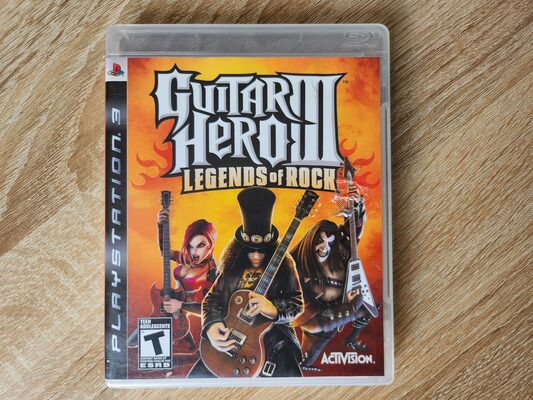 Guitar Hero 3: Legends of Rock PlayStation 3