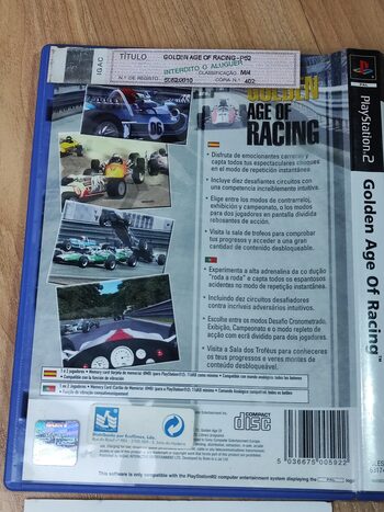 Buy Golden Age of Racing PlayStation 2