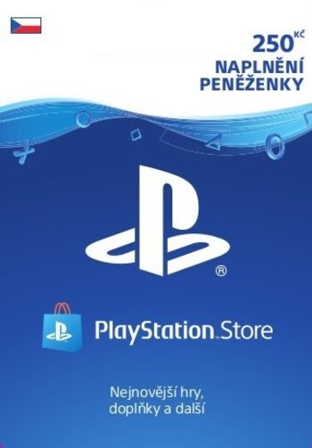 PlayStation Network Card 250 CZK (CZ) PSN Key CZECH REPUBLIC