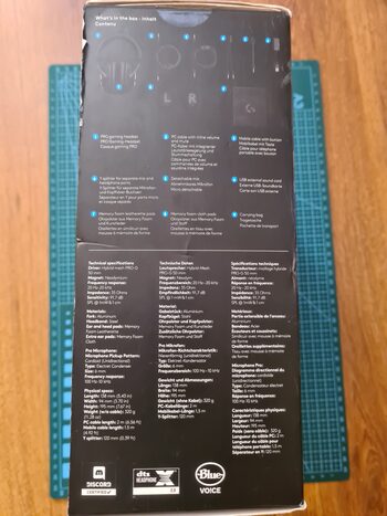 Logitech G PRO X žaidimų ausines