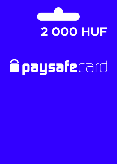 E-shop paysafecard 2000 HUF Voucher HUNGARY