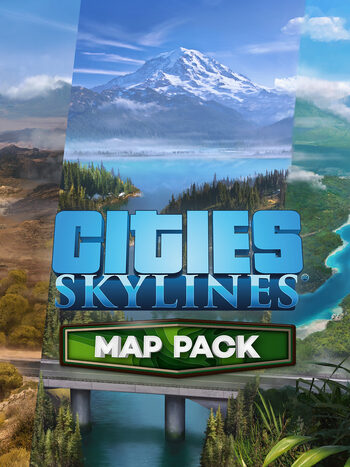 Cities: Skylines - Map Pack (DLC) (PC) Steam Key EUROPE