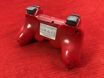 Get Mando Dualshock 3 Rojo Red Ps3 Playstation 3 Excelente Estado