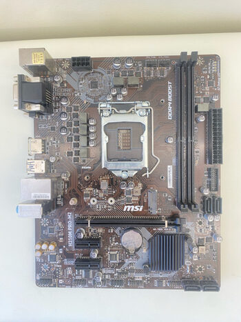 MSI H310M PRO-M2 Intel H310 Micro ATX DDR4 LGA1151 1 x PCI-E x16 Slots Motherboard
