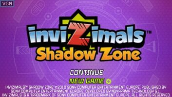 inviZimals: Shadow Zone PSP