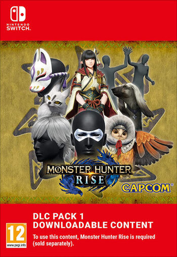 Monster Hunter Rise DLC Pack 1 (DLC) (Nintendo Switch) eShop Key EUROPE