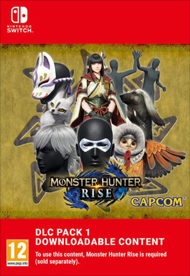 E-shop Monster Hunter Rise DLC Pack 1 (DLC) (Nintendo Switch) eShop Key EUROPE