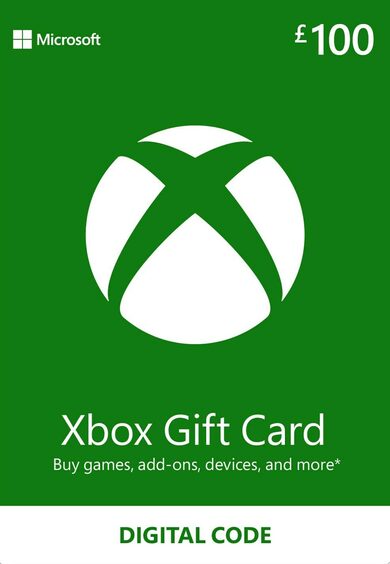 E-shop Xbox Live Gift Card 100 GBP Xbox Live Key UNITED KINGDOM