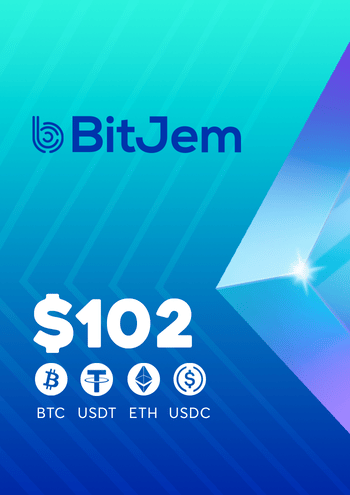 BitJem Crypto Gift Card 102 USD Key GLOBAL