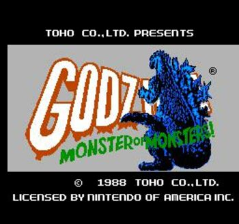 Godzilla: Monster of Monsters NES