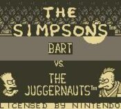 The Simpsons: Bart vs. The Juggernauts Game Boy