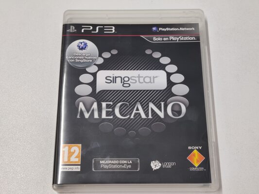 SingStar Mecano PlayStation 3