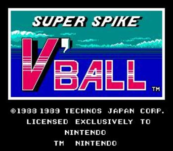 U.S. Championship V'Ball NES for sale