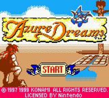 Azure Dreams Game Boy Color