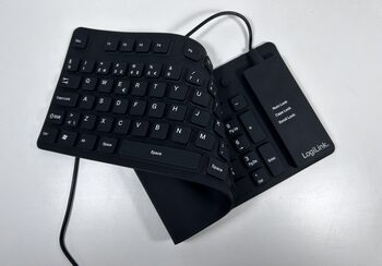 Logilink Lanksti Vandeniui Atspari USB Klaviatūra 