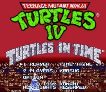 Teenage Mutant Ninja Turtles IV: Turtles in Time SNES