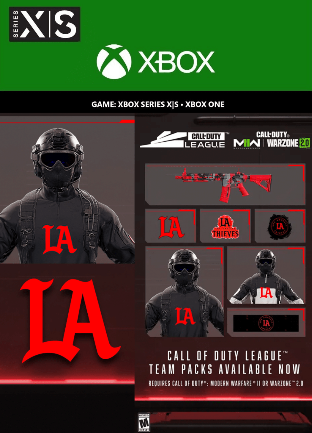 Buy Call of Duty League - Los Angeles Thieves Pack 2023 (DLC) Xbox key!  Cheap price | ENEBA