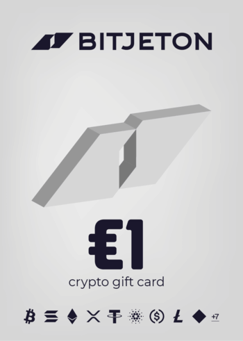 BitJeton Crypto Gift Card 1 EUR Key GLOBAL