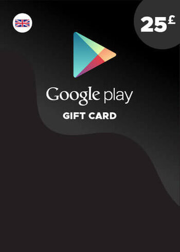 Google Play Gift Card 25 GBP Key UNITED KINGDOM