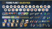 Fishing Planet - Golden Starter Pack (DLC) PC/XBOX LIVE Key TURKEY