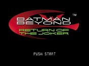 Batman Beyond: Return of the Joker PlayStation