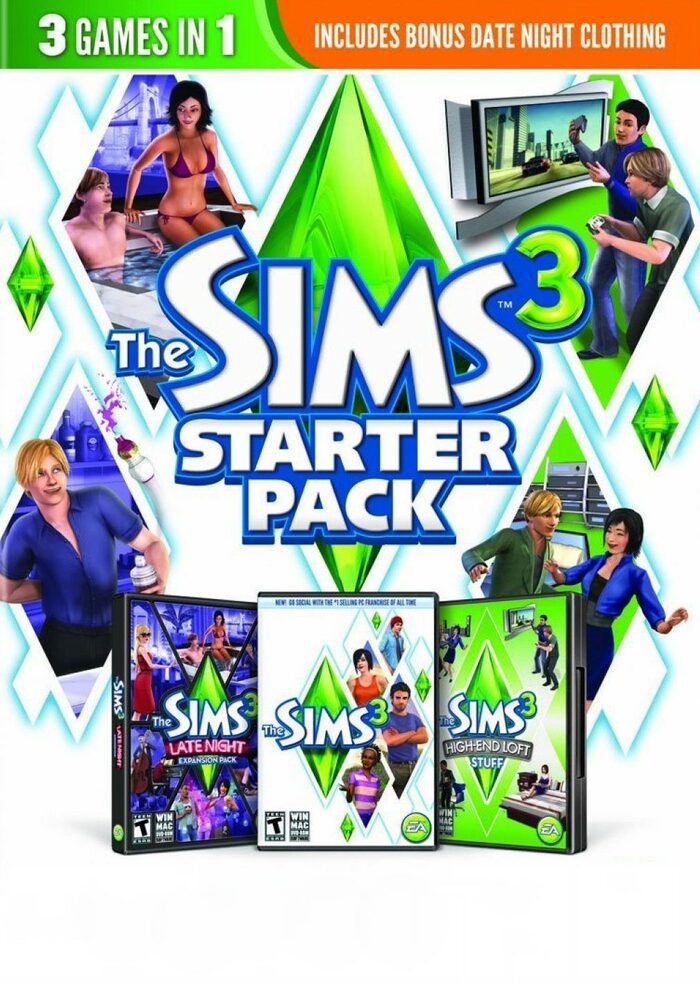 Visit Eneba, acquire The Sims 3 (Starter Pack) and receive the