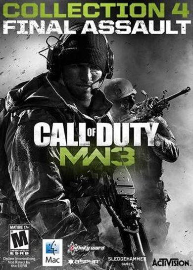 E-shop Call of Duty: Modern Warfare 3 - Collection 4: Final Assault (DLC) (MAC OS X) (PC) Steam Key EUROPE
